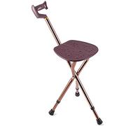 GUAIZ Canne De Siège Pliante, Capacité De 200 Kg, Canne Légère Et Réglable, Idéale pour Les Voyages Extérieurs, Les Événements Et La Marche des Personnes Âgées