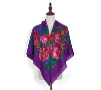 guaizhou Foulards Déco d'Automne Écharpes Carrées Russes Foulards ukrainiens Couvre-chef Musulman Hijab Étoles Châle Turban Couverture Hauts