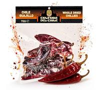 Guajillo Whole Dried Chillies 75g - All Natural, Mild to Medium Heat with Bold, Smoky Flavour for Authentic Mexican Taste. Great for Birria Tacos, Mole, Tamales and Salsa.