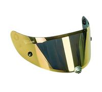 Guajiro - Visière Compatible avec HJC HJ-26 | RPHA11 y RPHA70 (CARBON) | Écran avec support Pinlock Antibuée et système Tear-off | Polycarbonate de Haute Qualité (Or)