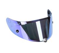 Guajiro - Visière Compatible avec HJC HJ-26 | RPHA11 y RPHA70 (CARBON) | Écran avec support Pinlock Antibuée et système Tear-off | Polycarbonate de Haute Qualité (Bleu)