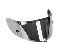 Guajiro - Visière Compatible avec HJC HJ-26 | RPHA11 y RPHA70 (CARBON) | Écran avec support Pinlock Antibuée et système Tear-off | Polycarbonate de Haute Qualité (Argent)