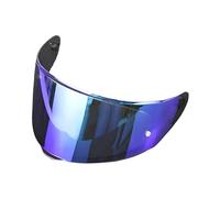 Guajiro - Visière Compatible avec LS2 | FF320 | FF328 | FF353 | FF800 | Écran en Polycarbonate préparé pour Pinlock (Bleu)