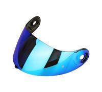 Guajiro - Visière Compatible avec Nolan XLITE X-802RR, X-803RR, X-803, X-803 RS Ultra Carbon | Visière support Pinlock Antibuée système Tearoff | Polycarbonate renforcé (Bleu)