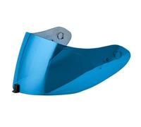 Guajiro - Visière Compatible avec Scorpion EXO | R1 EvoAir | R1 Carbone Air | 1400 ÉvoAir | 1400 Carbone Air | 520 ÉvoAir | 391 | Écran en Polycarbonate Compatible Pinlock (Bleu)