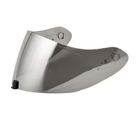 Guajiro - Visière compatible avec Scorpion EXO | R1 EvoAir | R1 Carbone Air | 1400 ÉvoAir | 1400 Carbone Air | 520 ÉvoAir | 391 | Écran en polycarbonate compatible Pinlock (Argent)