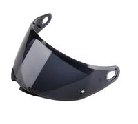 Guajiro - Visière de Casque Compatible avec MT-V-28 / Thunder 4 - Écran en Polycarbonate préparé pour Pinlock (Noir)