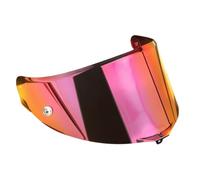 Guajiro - Visière Race 3 | Compatible avec AGV Pista GP RR - Corsa R - Veloce S | Protection UV, Anti-buée et Anti-Rayures | Compatible avec Pinlock et Tear Off | PC. de Haute Qualité (Rouge)