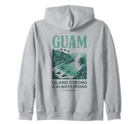 Guam : Force ET FIERTÉ Tropicale Depuis 1898 Sweat à Capuche