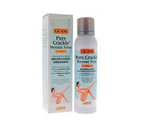Guam Mousse Anti-Fatigue pour Soulager la Sensation de Jambes Lourdes Sea Crackle Massage Foam Body - Micro-Massage Rafraîchissant - Peau Lisse et Raffermie - 300 g - Produits Spéciaux aux Algues