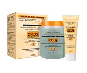 Guam Pack Boue D'Algues FIR Pot 1000g + Gel Raffermissant Tube 200ml