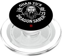 Guan Yu Kung Fu Dragon Sabre PopSockets PopGrip pour MagSafe