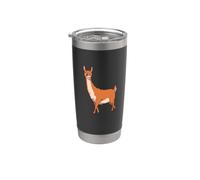Guanaco kawaii Gobelet isotherme en acier inoxydable double paroi