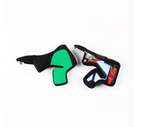 Guanciali Racing Vert Taille L 30 mm Doublure Casque Nolan X-804 RS Ultra Carbon