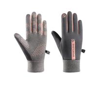 Guangcailun 2 pièces restent au Chaud et au Sec avec des Gants imperméables pour Le Ski et Le Cyclisme Gants de vélo imperméables en Polyester Gants d'extérieur, Gris