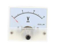 Guangcailun 85C1 DC analogique pointeur Panneau Compteur de Tension 15V jauge Voltmètre Aiguille Volt testeur