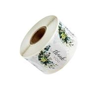 Guangcailun Autocollants de remerciement pour entreprises, fêtes, cadeaux faits main, autocollants décoratifs, étiquettes de fermeture, emballages, pour vos amis et votre famille. Matériau : papier