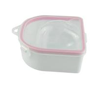 Guangcailun Bol à double couche pour dissolvant de vernis gel, outil de manucure facile et confortable. Bol essentiel pour dissolvant vernis gel épais, idéal pour les femmes.