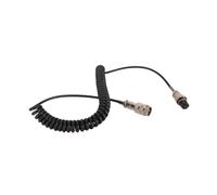 Guangcailun Câble d'extension pour Microphone CB, Portable et léger, en Fil de cuivre Extensible, fiable pour Une Utilisation prolongée (150 cm / 59,06 Pouces).