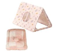 Guangcailun Cachette pour cobayes offrant Un Espace Chaleureux et des éléments interactifs pour Hamsters et Autres Petits Animaux.