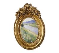 Guangcailun Cadre photo vintage, objet de décoration de bureau de table, idéal comme cadeau pour vos proches. Style européen vintage, parfait pour un café, un restaurant, hôtel