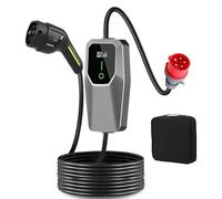 Guangcailun Chargeur EV 11 KW Type 2 Chargeur EV Portable Chargeur EV Câble de Charge EV Type 2 avec Puissance de Charge réglable 16 A triphasé