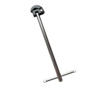 Guangcailun Clé à douille réglable pour robinetterie de lavabo avec rotation à 180 degrés pour une manipulation facile et le démontage des robinets, Noir, 29.8 x 11.4 cm