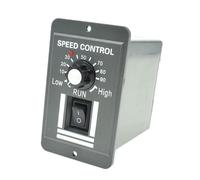 Guangcailun Contrôleur de moteur CC fiable avec interrupteur de contrôle vitesse efficace pour une variation vitesse fluide et réglable. La modulation largeur d'impulsion (PWM) est utilisée pour une