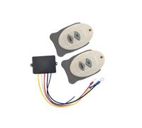 Guangcailun Contrôleur de Trim de Voile pour Bateau, kit télécommande sans Fil 12 V à 2 interrupteurs pour Ancres et guindeaux Yachts, remorqueur, Ferry, hydroglisseur, Bateau pêche.