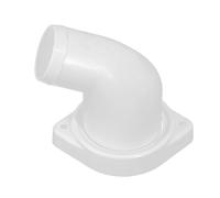 Guangcailun Coude de WC Marin Compact à Angle de 90° pour espaces restreints sur Bateaux et Camping-Cars. Ensemble coude d'admission d'air Compact pour WC Marin, avec kit Joints.