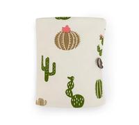 Guangcailun Coussin de voyage pour bébé, tissu doux et de grande capacité, lavable. Convient pour un usage domestique, Cactus