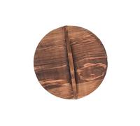 Guangcailun Couvercle en bois de qualité supérieure, idéal pour cuisiner en toute sécurité et facilement. Accessoire de cuisine résistant à la chaleur, ce, Brun, 26CM