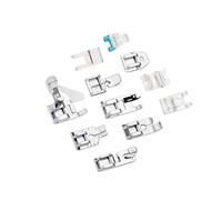 Guangcailun Ensemble de 11 pieds-de-biche compatibles pour la couture du cuir, des fermetures éclair, des boutons, perles et Pour tous vos besoins en couture.