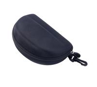 Guangcailun Étui à lunettes de soleil pratique pour le sport, étanche, avec fermeture éclair et clip ceinture. Rangement facile et facile à transporter. Idéal pour les lunettes de baseball.