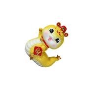 Guangcailun Figurine décorative de Bureau pour l'artisanat d'art, ajoute Une Sensation de Chaleur, Une Belle et Pratique Statue Serpent et Assure Longue durée Vie