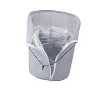 Guangcailun Housse Thermique à Fermeture éclair et Cordon de Serrage pour Plantes, protégeant Les Plantes des Nuits Froides Tout en Laissant Passer la lumière du Soleil. Réutilisable.