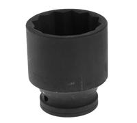 Guangcailun Jeu de douilles à impact profondes 12 pans liquet 18 mm, douilles métriques impact longues, construction métallique écologique, double profondeur, douille 6 pans hexagone simple.