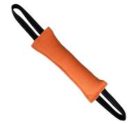 Guangcailun Jouet à mâcher en Corde avec Deux poignées Souples pour Chien, idéal pour Le à la Corde avec Un prêtre Allemand (Noir), Orange, 58 x 7 cm