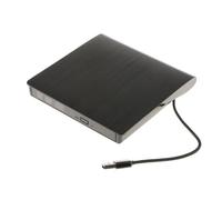 Guangcailun Lecteur Optique Externe Fonctionnel pour Graver et Copier Facilement des DVD des CD. Compatible avec Divers Ordinateurs Portables et de Bureau. Boîtier pour graveur DVD