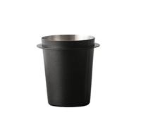 Guangcailun Moulin à grains de café à joint sans couture - Ne laisse aucune empreinte digitale Facile nettoyer pour la poudre Plusieurs tailles disponibles pour les grains, 53MM, Noir Brossé