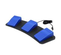 Guangcailun Pédale de Commande USB Polyvalente avec 3 pédales pour Jeux vidéo, Souris d'ordinateur et Console de Jeux PC, améliorant l'expérience utilisateur et Le Confort.
