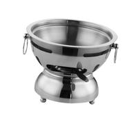 Guangcailun Petit pot à soupe chinois traditionnel, idéal pour préparer des | plein air et les réunions conviviales. Résistant à la rouille et conçu pour une utilisation fréquente.