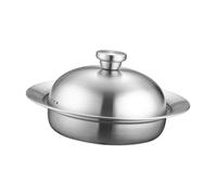 Guangcailun Plaque de cuisson à la vapeur pour poisson, céréales, pommes de terre, céréales, 24 cm x 29 cm x 35