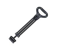 Guangcailun Poignée de Chariot de Camping Pratique en Acier au Carbone, Extension poignée Pliable pour Chariot Jardin, tapez+1