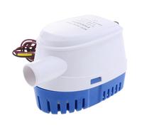 Guangcailun Pompe de cale Marine Robuste, débit jusqu'à 1100 gallons par Heure. Petite Pompe à Eau de cale Submersible Automatique pour Applications Marines.