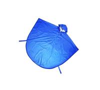 Guangcailun Poncho imperméable élégant pour fauteuil roulant avec fermeture éclair intégrale et bande réfléchissante. Imperméable à capuche pour les utilisateurs actifs en extérieur. Housse de pluie