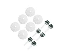 Guangcailun Porte-bouquet de mariée, porte-bouquet de fleurs artificielles, col en dentelle, poignée pour arrangement floral artificiel, poignée décorative