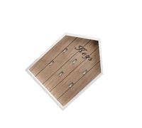 Guangcailun Porte-clés Mural Style Ferme, élégance Rustique, étagère multifonctionnelle pour Vos Essentiels et créer Une Ambiance chaleureuse. Crochets muraux décoratifs pour clés.