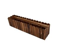 Guangcailun Pot de fleurs rectangulaire en bois, boîte de rangement, art moderne pour balcons et bureaux. Le pot fleurs en bois pour balcon peut être décoré dans nombreux endroits comme, Moyen