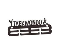 Guangcailun Présentoir à médailles, Support pour médailles de Sport en Acrylique, Support pour de Taekwondo, Taekwondo, 20x8cm